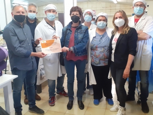 L’Associació del Polígon Industrial de La Valldan fa un donatiu a la Fundació Pro disminuïts Psíquics del Berguedà